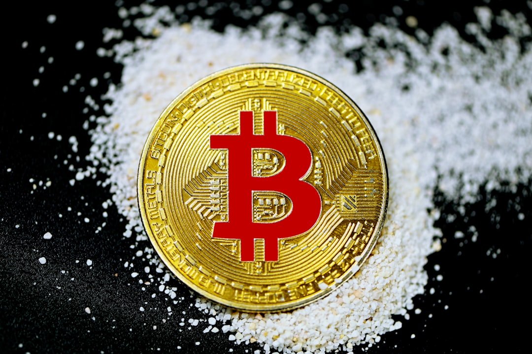 red and gold round logo