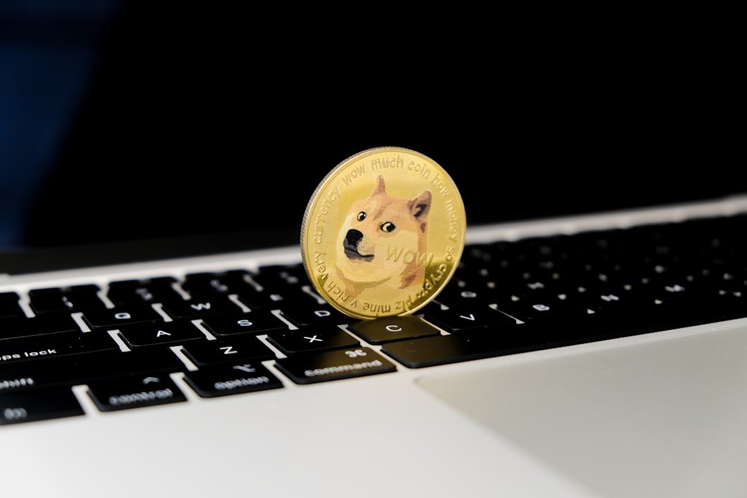a laptop with a picture of a dog on the screen