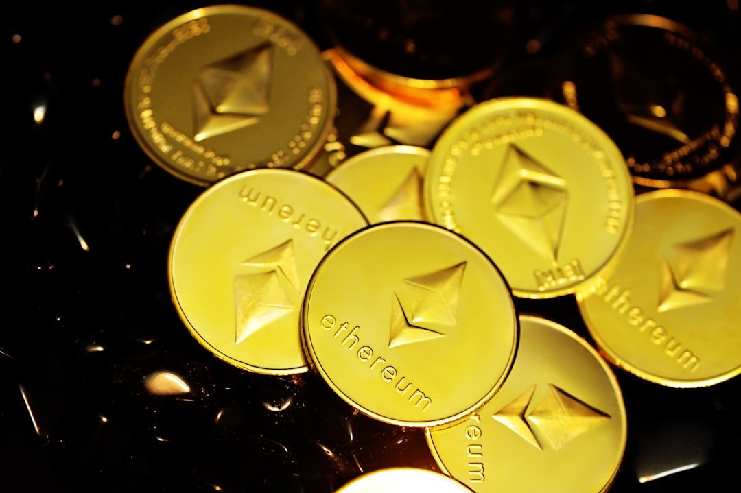 white and black round ornament